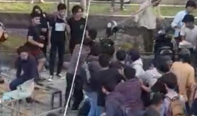 Viral 2 Kelompok Mahasiswa USU Bentrok gegara Kalah Futsal