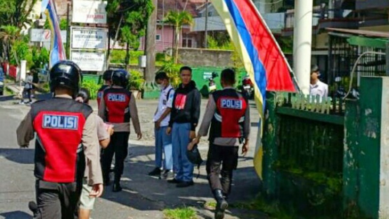 Antisipasi Tawuran Pelajar di Manado, Polisi Patroli Jam Pulang Sekolah