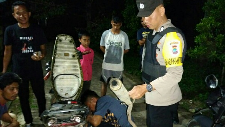 Razia Knalpot Bising, Polisi Jaring 5 Pengendara Pembuat Resah Warga 