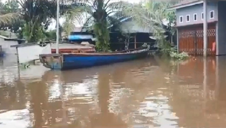 Banjir Di Sambas Rendam 51 Desa 63519 Warga Terdampak 4357