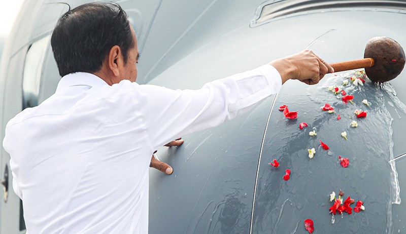 Presiden Jokowi Hadiri Penyerahan Pesawat C-130J-30 Super Hercules - Bagian 3