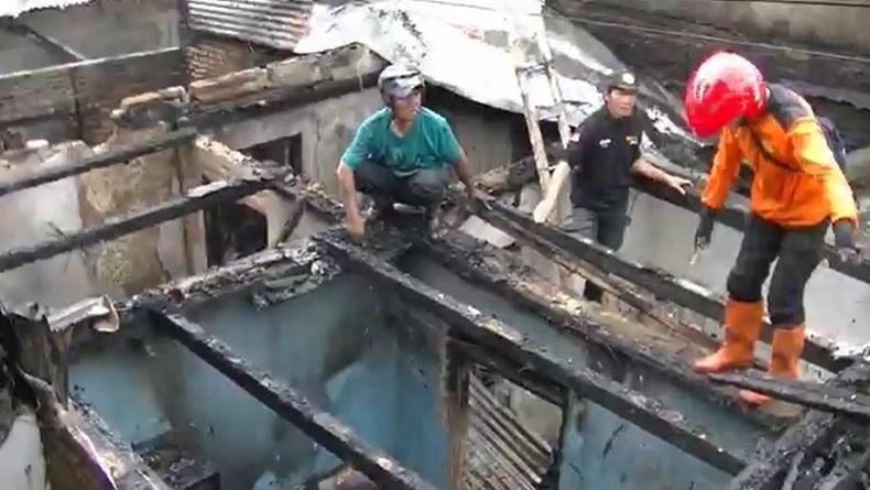 Kebakaran di Temanggung, 4 Rumah Dilalap Api