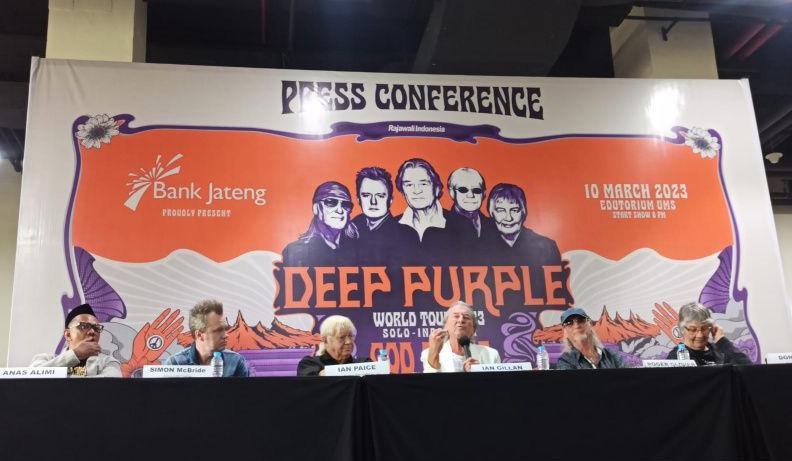  Deep Purple Siap Konser di Solo Malam Ini, Presiden Jokowi Dijadwalkan Nonton