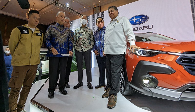 Tampilan The All New Subaru Crosstrek di GJAW 2023 - Bagian 1