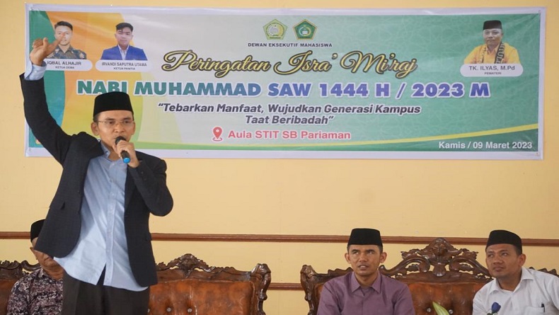 TGB Isi Kuliah Umum di STIT Syekh Burhanuddin, Ini Pesannya untuk Mahasiswa