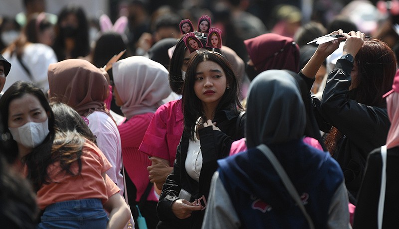 Antusiasme Ribuan Blink Nonton Konser Blackpink  - Bagian 1