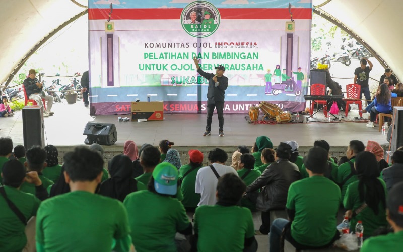 title Driver Ojol di Sukabumi Dimotivasi Berwirausaha untuk Tingkatkan Kesejahteraan Driver Ojol di Sukabumi Dimotivasi Berwirausaha untuk Tingkatkan Kesejahteraan