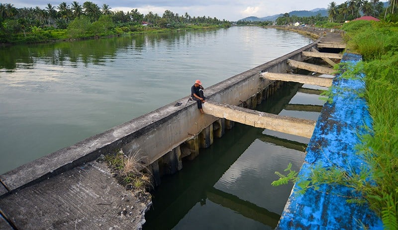 Hati-Hati, Beton Bantaran Sungai Batang Anai Jebol - Bagian 2