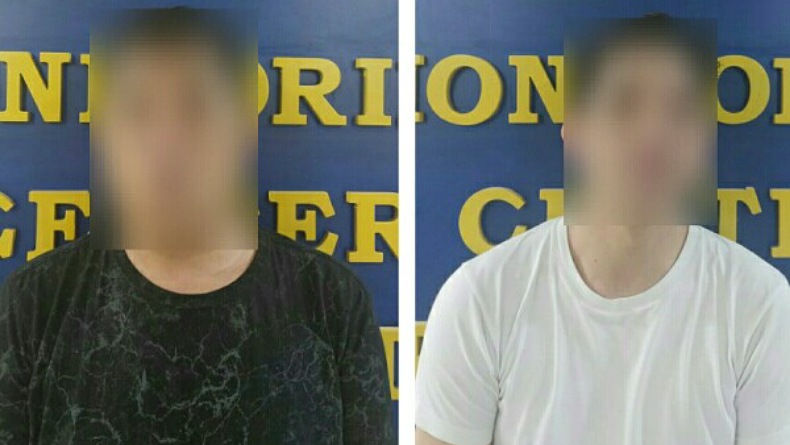 Simpan 3 Paket Sabu, 2 Pria Ganteng Ditangkap Polresta Manado
