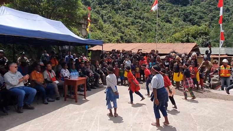2 Masyarakat Kampung di Timika Ikrar Setia Jaga Persatuan NKRI