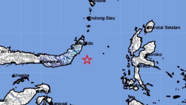 Bitung Diguncang Gempa M4,6, BMKG: Akibat Aktivitas Subduksi Lempeng Laut Maluku 