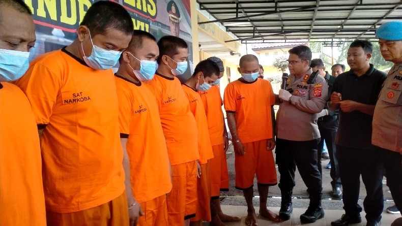 Polisi Bongkar Sindikat Narkoba di Indramayu, Tangkap 11 Pengedar dan Kurir