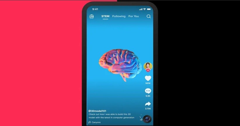 TikTok Hadirkan Feed Khusus Sains dan Teknologi, Tampilkan Konten Lebih Mendidik