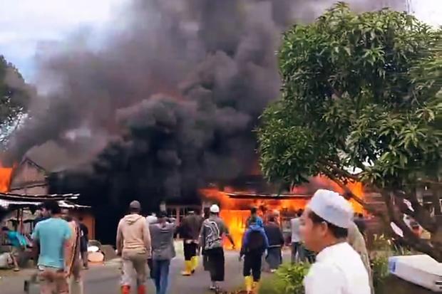  3 Rumah Warga Aceh Tengah Terbakar, Api Baru Padam Setelah 3 Mobil Pemadam Dikerahkan