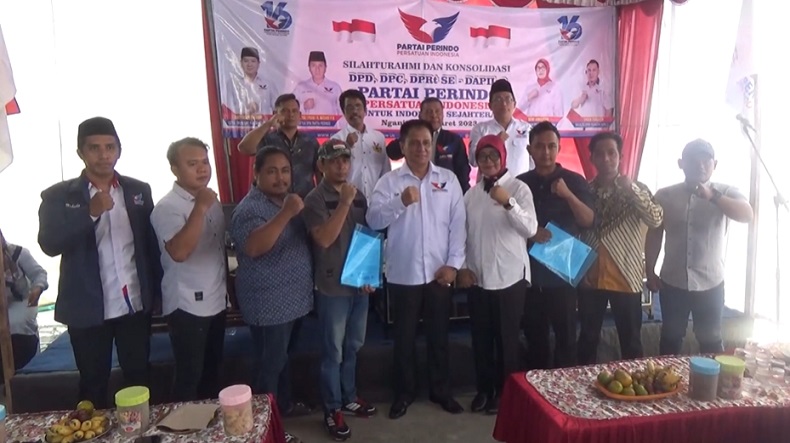 DPW Partai Perindo Jatim Gelar Konsolidasi dan Silaturahmi dengan DPD hingga DPRt se-Nganjuk