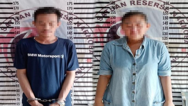 Pesta Sabu di Kontrakan, Pasangan Bukan Suami Istri di Tulang Bawang Kaget Digerebek