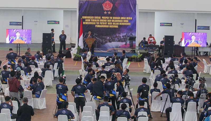 Puspen TNI Gelar Komunikasi Sosial dengan Awak Media di PMPP Sentul - Bagian 2