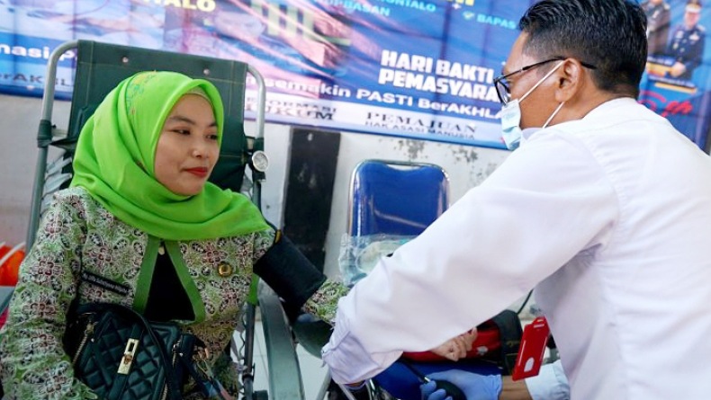 Pelayanan Kesehatan Pemasyarakatan Proaktif Digelar di Lapas Gorontalo, Masyarakat Bisa Datang