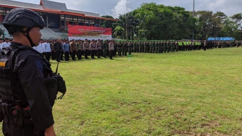 Ribuan Personel Siap Amankan Kunjungan Presiden Jokowi di Tabalong