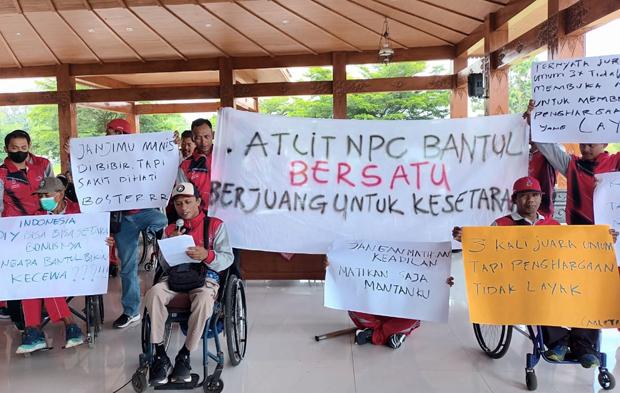 Begini Tanggapan Pemkab Bantul Terkait Tuntutan Puluhan Atlet Difabel soal Kesetaraan Bonus 