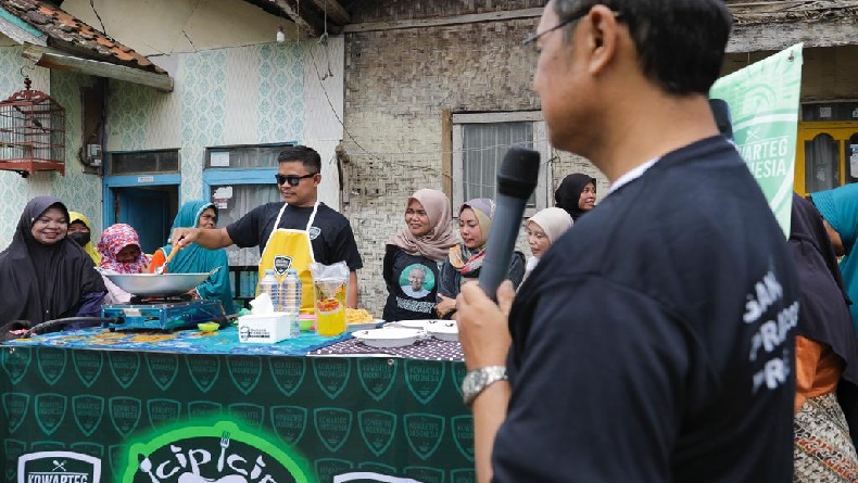 Puluhan Ibu-Ibu di Garut Dapat Ilmu dan Tips Masak Cita Rasa Warteg 