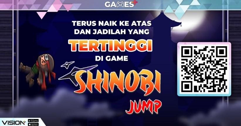 Kumpulkan Skor Sebanyak-banyaknya di Game Baru Shinobi Jump!