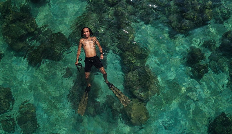 Potret Kaka Slank Snorkeling di Pulau Labengki Konawe Utara - Bagian 1