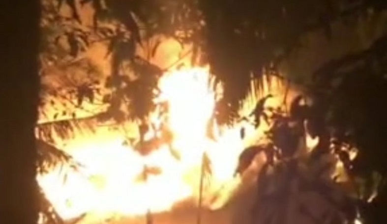 Kebakaran 2 Rumah di Siak Riau, 1 Warga Tewas