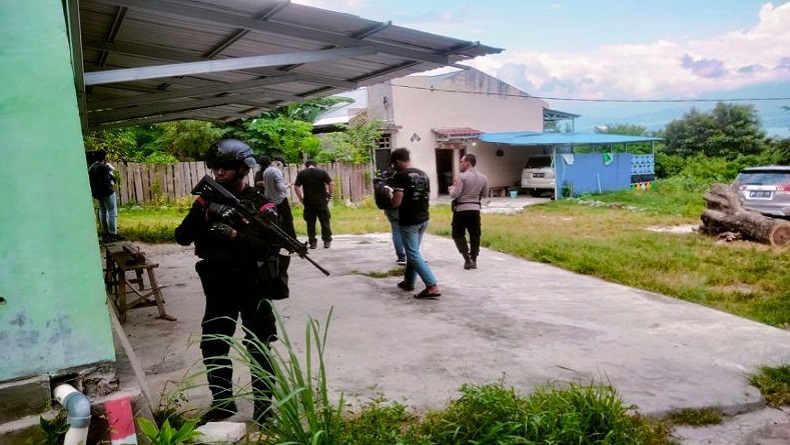 5 Terduga Teroris Ditangkap di Sulteng, Polisi Temukan Dokumen Yayasan hingga Sajam