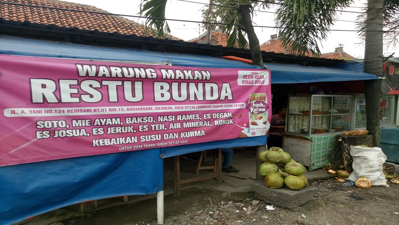 3 Mandor Proyek Masjid Raya Sheikh Zayed Solo Ngutang di Warung Ratusan Juta