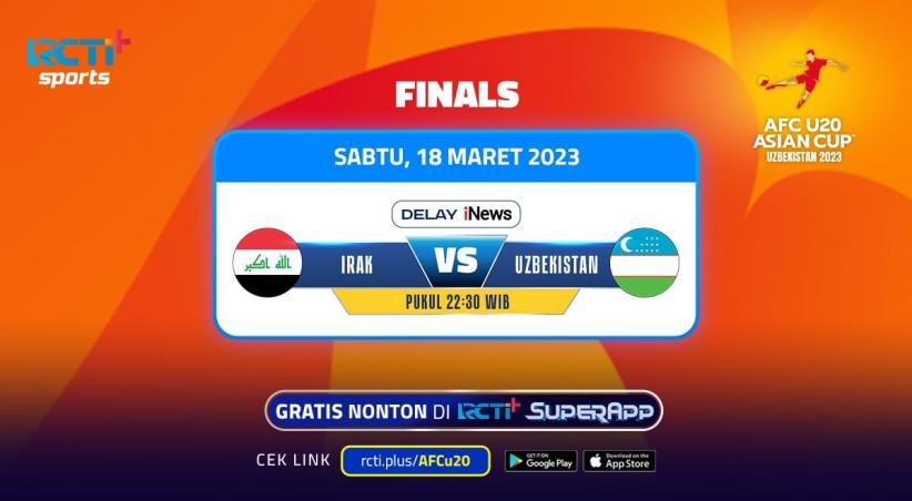 Link Streaming Final Piala Asia U-20 2023 Irak Vs Uzbekistan Malam Ini
