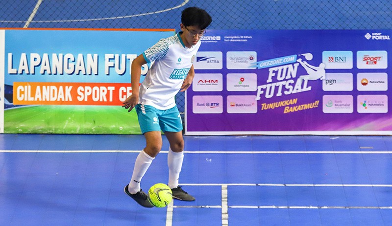 Keseruan Okezone Fun Futsal, Diikuti 16 Tim dari SMA se-Jabodetabek - Bagian 1