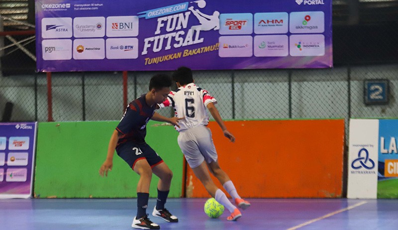 Keseruan Okezone Fun Futsal, Diikuti 16 Tim dari SMA se-Jabodetabek - Bagian 2