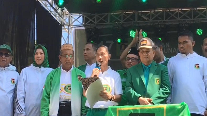 title DPW PPP Gorontalo Deklarasikan Dukungan Sandiaga Uno Jadi Capres di Pemilu 2024 DPW PPP Gorontalo Deklarasikan Dukungan Sandiaga Uno Jadi Capres di Pemilu 2024