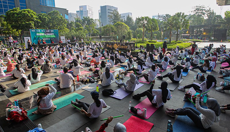MNC Land dan MNC Peduli Gelar CSR Healthy & Charity X Pound with MNC Squad - Bagian 3