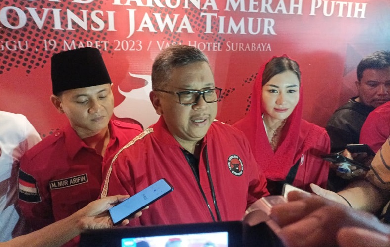 Hasto Komentari Safari Politik Anies di Surabaya: Sepi, Gagasannya Tak Relevan 