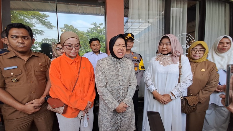 Mensos Temui Belasan Korban Pencabulan di Cirebon, Ini yang Dikatakannya