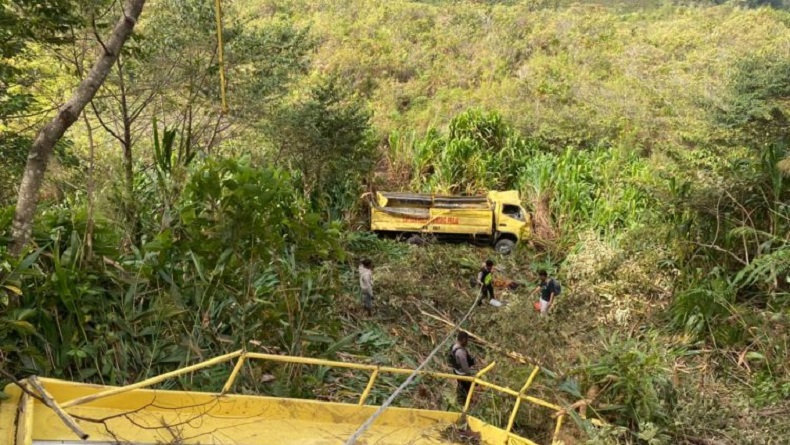 Viral Video Kecelakaan Truk Masuk Jurang di Puncak Jaya, Polda Papua: Peristiwa Tahun Lalu