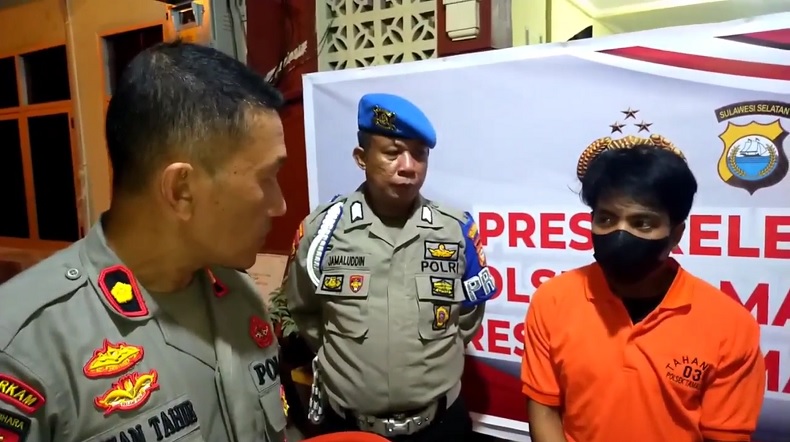 Nyambi Begal Incar Perempuan, Kuli Bangunan di Makassar Ditangkap