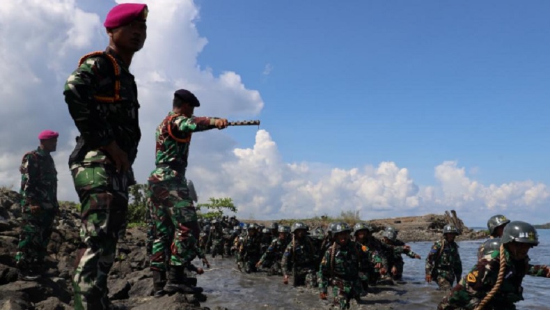 206 Putra Daerah asal Papua dan Maluku Digembleng Jadi Prajurit TNI AL