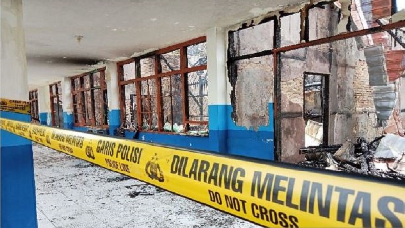Gedung LPPM Universitas Palangka Raya Dipasang Garis Polisi, Penyebab Kebakaran Diselidiki