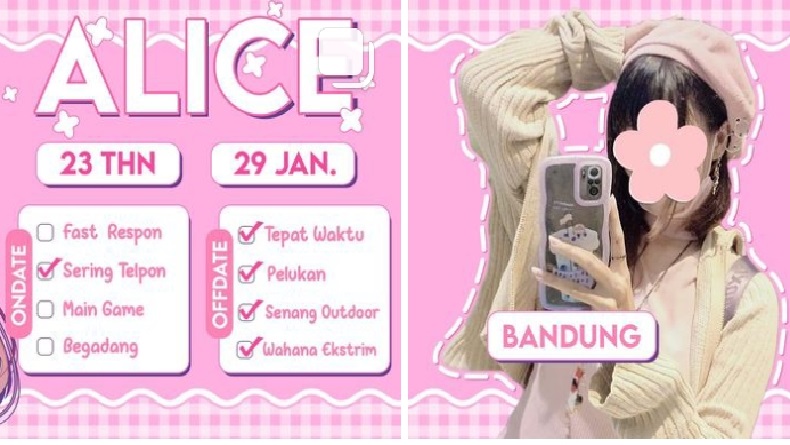 Kisah Pekerjaan Unik Jadi Pacar Sewaan di Kota Bandung