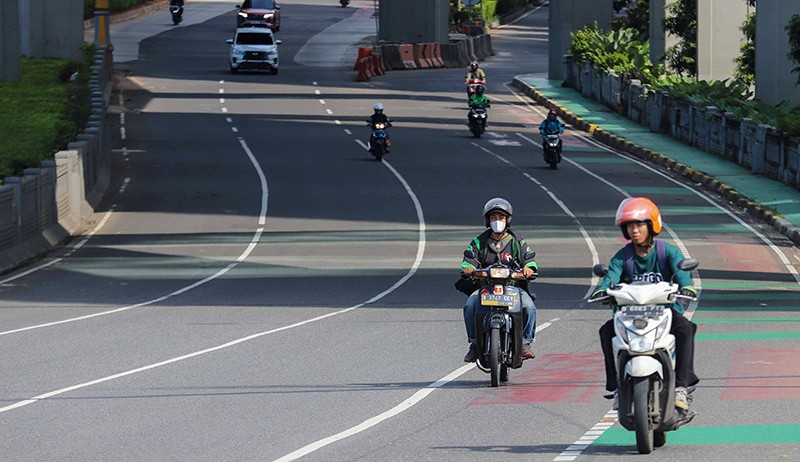 Suasana Sepi Jalanan Jakarta saat Cuti Bersama dan Hari Pertama Ramadan - Bagian 1