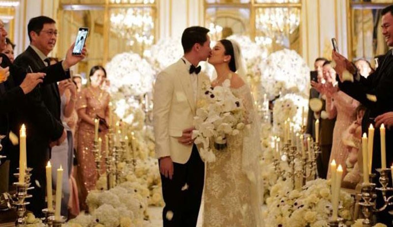 Foto-Foto Kevin Sanjaya dan Valencia Tanoesoedibjo Menikah di Paris - Bagian 2