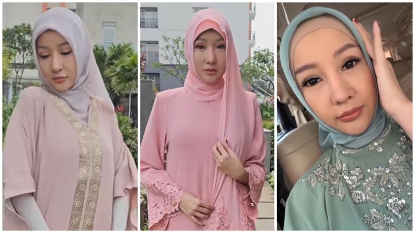 Lucinta Luna Pakai Hijab Dan Kaftan Di Bulan Ramadhan Penampilannya