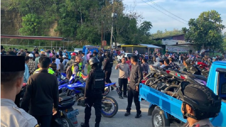 Razia Balap Liar, Polresta Kendari Amankan 33 Motor dan 4 Mobil