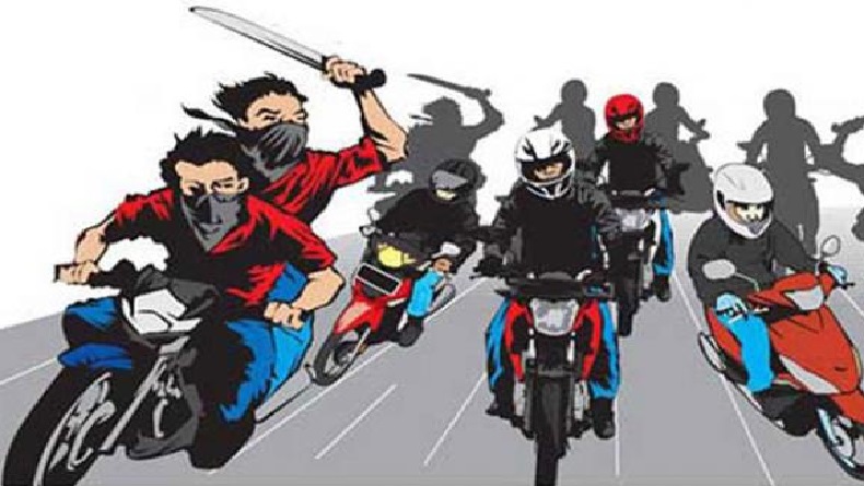 45 Anggota Geng Motor Bawa Sajam dan Pesta Miras Ditangkap Polisi di Jalan Sunda Bandung