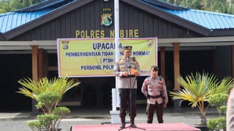 Langgar Kode Etik, 1 Anggota Polres Nabire Dipecat