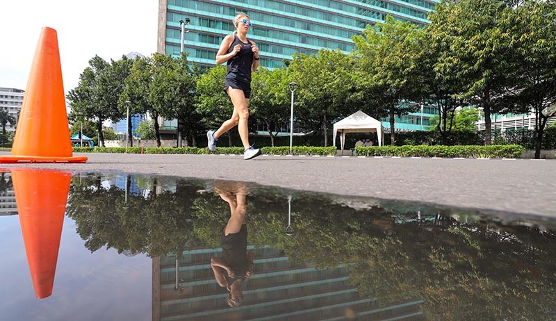 Suasana Car Free Day Kawasan Sudirman-Thamrin - Bagian 1
