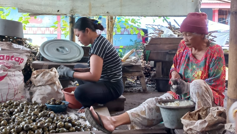 Berkah Ramadhan, Pengrajin Kolang Kaling di Bandarlampung Kebanjiran Orderan
